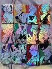 Japan Anime Complete Set Of 54 Pcs Uv Relief And Glitter Composite Process Cards