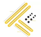 Angle Measuring Tool Angle-izer Ruler Multi-angle Easy Template Instrument Slide
