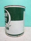 Vintage Quaker State Motor Oil 1 Gallon Round Can Service Station Gas Rat Rod