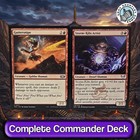 Fire Lord Azula Commander Deck Spellslinger Copy Grixis Avatar Mtg Custom Edh