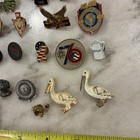 Lot Of 31 Vintage Hat Lapel Pins Good Used Condition Variety  Several States