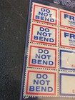 Vintage Paper  Epilepsy Foundation  Various Fragile Labels  1960s