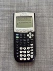 Texas Instruments Ti-84 Plus Graphing Calculator Black With Slide Cover Tested