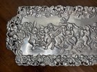 Vintage Arthur Court 21in Serving Platter With Bunnies   Flowers