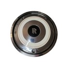 Oem Rolls-royce Silver Spirit Spur 15  Wheel Hubcap White   Gold Pinstripe