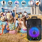 Portable Wireless Bluetooth Speaker 12in Subwoofer Stereo Sound Party Speaker
