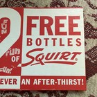 Squirt Soda Two Bottles Cardboard Carton Carriers - Dated 1959 - Lot Of 20 - Nos