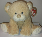 Ty Pluffies - Woods The Bear 9  New Mwmts Soft Plush Stuffed Animal Toy