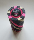 20 Jack Cincinnati Secondary  100 Real Clay Poker Paulson Chips Uncirculated