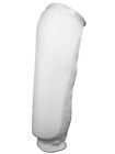 New Martial Arts Elastic Cloth Forearm Padded Guard  pair  Tkd Karate Mma -white