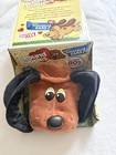 2025 Hasboro Pound Puppies Red Brown   White Spots 18  Plush Retro 80s  Lot Of 2