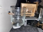 Benshot 11 Oz  Rocks Glass Set Of 2   2 Oz New Shot Glass W real Bullets