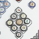 Mixed Lot 78 Vintage Antique China Multi Color Buttons