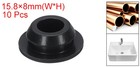 10pcs Hole Plug 1 2 Inch  12mm  Button Plugs Fit For 9mm Hole Black