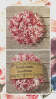 Crochet Handmade Kitchen Reusable Dish Scrubbies Sponge 3 Inch Cupid Pink 2pc