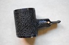 Moretti Pipe Magnum Black Rusticated Poker Freehand
