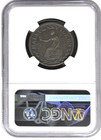 1813 Canada Wellington 1 2 Penny Token  Ngc Au 53  Charlton We-2a2