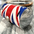 Rare Vintage Little Earth British Style Metal Purse 