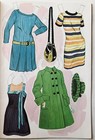 Vintage Saalfield  1351 That Girl Marlo Thomas Paper Dolls 1967 Uncut perfect 