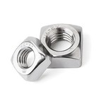 Thick Square Nuts - A2 Stainless Steel - Type Din 557 M3 M4 M5 M6 M8 M10 M12