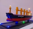 1 500 Scale Bulk Carrier Handmade Merchant Ship Model Not Die Cast