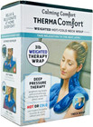 Calming Thermacomfort 3lb Weighted Hot cold Neck Wrap Heat Relax Therapy Scarf