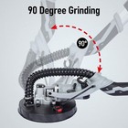 New Drywall Sander Electric Drywall Sander Foldable With Strip Light Vacuum Bag