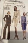 Vogue Sewing Patterns Lot 7810 7837 Cut Complete Lingerie   Suit Wardrobe Set 2