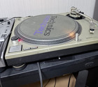 Technics Sl-1200mk2 Direct Drive Dj Turntable Silver Working
