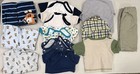 Wholesale Bulk Lot Of 12 Pcs Baby Boys Tops Bottoms 3-6 M Mixed Pieces