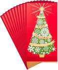 Christmas Money Holder Cards  Holiday Gift Card Envelopes  10-pack  Seasonal