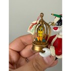 Vtg 1995 Looney Tunes Tweety Bird In Cage With Sylvester Christmas Ornament