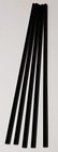 5 Pc 1 4    X 12    Inch Long Black Acrylic Plexiglass Lucite Rod  25  Diameter 