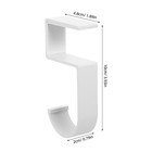 3 Pack Portable Bag Holder Hook Hooks For Hanging Desk Hanger Mount Backpack