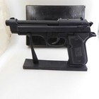 9mm M9 Beretta Jet Black Slide Action Gun Pistol Jet Torch Lighter Usa