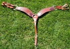 Billy Cook Sulhpur  Ok Hand Stamped  Breast Collar W  Brass Hardware