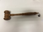 Vintage Chalk Mountain Tx Masonic Gavel - Serialized  326 - Historic Lodge 894