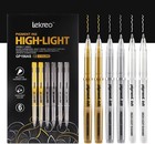 Gold Sier White Ink L Pens  1mm Medium Fine Point  Opaque Archival Ink