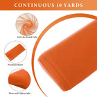 Orange Tulle Ribbon Roll 54in X 10 Yards - Perfect For Diy Tutus Gift Wrapping W