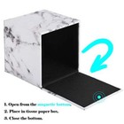 Tissue Box Cover tissue Box Cover Square marble Stripes  Tissue Box Holder Fo   