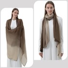 Women Hijab Soft Modal Jersey Scarf Muslim Hijabs For Women Ombre Gradient Co   