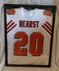 Garrison Hearst Autographed Signed Framed 49ers White Jersey- Beckett Witnessed 
