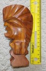 5  Tall Vintage Hawaii Milo Wood Tiki  Hawaiian
