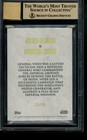2017 Star Wars Stellar Signatures Blue Julian Glover Veers Auto  25 Bgs 9 5 10