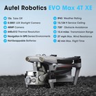 2026 Autel Robotics Evo Max 4t V2 16x Digital Zoom 42 Mins 8k Drone 2 batteries
