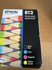 Genuine Epson 812 Black   Colors Ink Cartridges Combo Pack  Exp  2027 New 