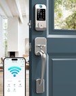 Wifi Front Door Lock Set With Handle Keyless Entry Digital Keypad Smart Deadbolt