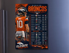Denver Broncos 2026-27 Season Magnet  5 X 7 Inches  High Def