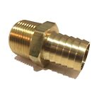  10 Pack  1  Hose Barb X 1   Male Npt Brass Pipe Fitting Npt Gas Fuel Water Air