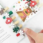 40 Pcs Christmas Tree Clip New Year Party Photo Wall Sticker Diy Christmas D